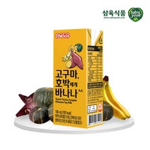 삼육식품 삼육두유 고구마호박에게바나나, 190ml, 48개
