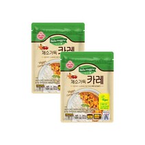 오뚜기 헬로베지 채소가득카레 비건간편식 3분요리 200g 3분카레 비건, 2개