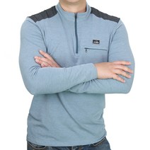 마운티스트 유칼립 텐셀 집업 티셔츠 (남) 봄가을 작업복 일상복