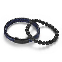팔찌 쥬얼리 스톤 남성용 천연 용암 돌 페르시 팔찌 bead tibetan buddha bangle 차크라 디퓨저 팔찌 패션 쥬얼리 드롭 배송