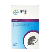 라쿠민 티피 100g 쥐약 살서제 쥐퇴치 쥐구제, 1개