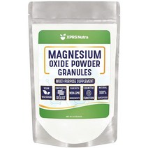 XPRS Nutra 산화마그네슘 파우더 뼈 및 관절 지원을 위한 프리미엄 마그네슘 보충제 소화 건강을 비건 친화적인 118.3ml4온스 USA 미국, 4 Ounce