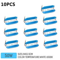 LED 요오드-텅스텐 100W 투광 조명 홍수 빛 220V LED 스포트 라이트 Refletor LED 야외 조명 정원 램프 최신, 03 10pcs 50W
