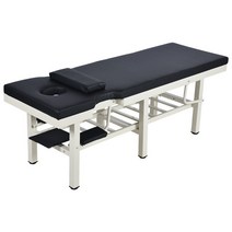 경락마사지 침대 접이식 마사지 도수치료 타투 경락마사지 침술 뜸 물리치료 뷰티 침대 문신, 팔걸이+파란색확장내부길이1.9너비80높이65