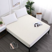 패밀리 침대 패드 센스맘 라지킹 이부자리 탄성 밴드가 있는 단색 부드러운 시트 사계절 범용 커버 100% 폴리에스테르 매트리스 10 가지 크기, 색상 6_1pc 시트 180x200cm | 중국