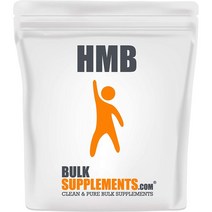 BulkSupplementS HMB 파우더 250g 8.8온스