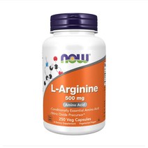 나우푸드 엘 아르기닌 500 mg 250 캡슐