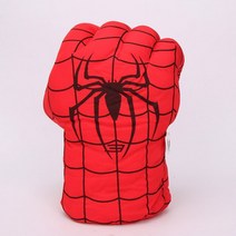 13 인치 33cm 헐크 스매시 핸드 + 스파이더맨 플러시 장갑 스파이더맨 공연 소품 장난감 선물, Spiderman