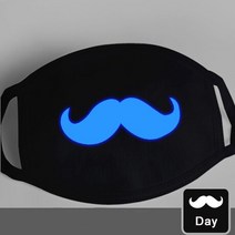 무소음발전기 자가발전기 캠핑용파워뱅크KPOP 귀여운 애니메이션 곰 얼굴 마스크 패션 어두운 할로윈 마스, 12 style 12