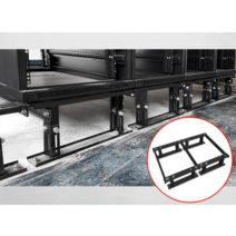 서버실 캐비닛 철제 받침대 프레임 조립식 랙, 100-150mm  60x100x200cm