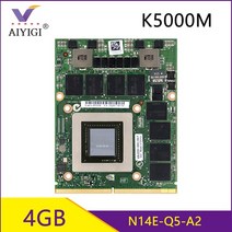 Quadro k5000m gddr5 4gb n14e-q5-a2 mxm 3.0 type b 그래픽 비디오 카드 업그레이드 apple imac a1312 27 인치 2010 2011, 아이맥