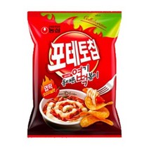 농심 포테토칩 엽떡 오리지널맛 50g, 3개