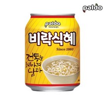 팔도 비락 식혜 238ml 6캔 12캔 18캔 24캔 48캔 02.식혜 238ml 12캔, 1개