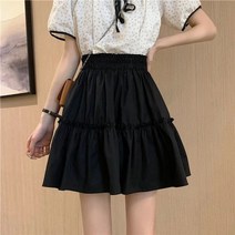 플레어 미니 스커트 a라인 치마 3
