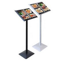 야외 메뉴판 거치대 스탠드 메뉴 카드 식당 팜플렛