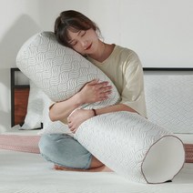 조은자리 여름 듀라론 냉감바디필로우 안고자는 죽부인 롱쿠션 쿨 바디필로우, 쿨 바디필로우 솜포함, 혼합색상