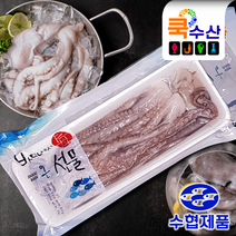 쿡수산 국내산 손질 냉동 낙지(2미) 500g 이상 신선 통낙지 수협제품