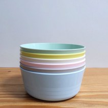 이케아 키즈 KALAS 칼라스 어린이 그릇 혼합색상 (6개 1세트), 일반 603.786.69