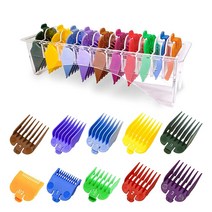 헤어 클리퍼 잭 캡 날 가이드 세트 왈호환 앤디스호환 미용 바버 전문 1.5mm~25mm, 1