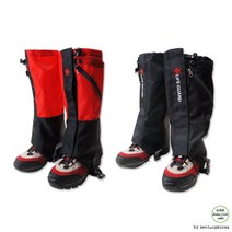 고급 스패츠 아이젠 방한 보온 등산용품 낚시용품, 01.라이프가드스패츠-레드