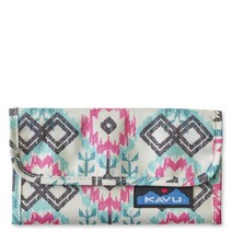 카부 KAVU Mondo Spender 지갑 3단 여행용 클러치 - 모하비, Island Ikat