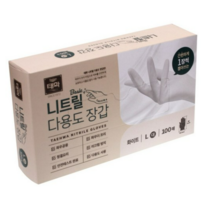 태화 니트릴 베이직 장갑 100매 대(L), 3개
