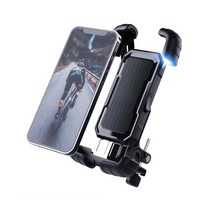 두인 크로 자전거 핸드폰 거치대 오토바이 바이크 스마트폰 휴대폰거치대 2중 잠금 360도 회전 라이딩 홀더, 크로  자전거핸드폰거치대