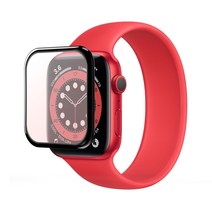 로랜텍 애플워치6 SE 40mm 44mm 풀커버 강화유리, 44mm 2매입, 애플워치6 SE 44mm 풀커버 강화유리 2매입