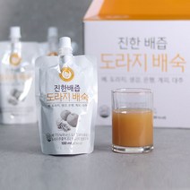 [김재식헬스푸드] 진한 배즙 국내산 도라지배숙 스파우트100ml 60팩, 100ml, 2개