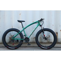 팻바이크 4.0 지방 자전거 24/26 인치 큰 타이어 해변 7/21/24/27 가변 속도 스노우 초대형 산악, 08 Green_02 26inch_03 7