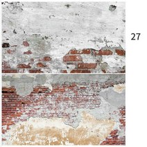 3d 인쇄 양면 시멘트 벽 패턴 배경 카메라 사진에 대 한 큰 크기 60x90cm, 밝은 회색
