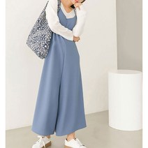 헤나의류 여성용 멜빵원피스 여성용 점프수트 베스트 여성용 멜빵어깨끈 점프수트