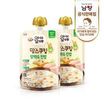 아이꼬야 맘스쿠킹 레토르트 이유식 100g, 닭백숙 진밥, 2개