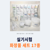 피부관리사 피부미용사 국가 자격증 시험 준비 17종 세트, 1세트+화장품가방 추가구매