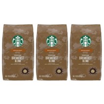 스타벅스 홀빈 원두커피 스타벅스 블랙퍼스트 블렌드 미디엄 로스트 1.13KG 3통, 3개