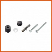 엘턴 빈티지보드벽면용고정구세트검정 우드타공판 앙카, 1