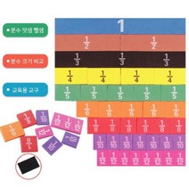 분수개념이해 수업용 칠판부착 초등 수학분수 돌봄교실 등분 홈스쿨 도형 연산 수식