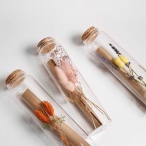 편지 유리병 편지지 남자친구 기념일 이벤트 꽃 감동 여자친구 Dearest, 오렌지트리