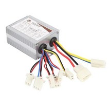 전기 자전거 호환 부품 24V/36V/48V 250W/350W/500W 알루미늄 합금 실버 자동차 세발 액세서리에 대 한 모터 속도 컨트롤러 상자를 닦 았, 24V 500W, 24V 500W