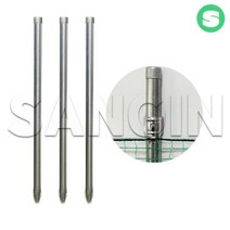 파이프지주대_22mm)1.2m~2.0m/지지대/지주대/뾰족이/울타리망/파이프/상인농자재, 지주대-뾰족이)22mm-1.5m(10개묶음)