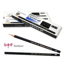 톰보 연필 12자루 4B, 3개, HB