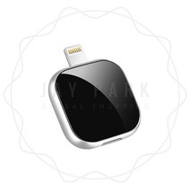 제이파크 아이폰 전용 OTG USB 갤럭시 호환 사진백업 8핀 대용량 외장 메모리 2in1, 32GB 블랙실버