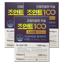 에이치엘사이언스 관절연골엔 우슬조인트100 프리미엄, 30정, 24g, 3박스