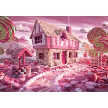 직소 퍼즐 10 000 피스 어른 고난이도 p1000 감압 2000 평도형 감압 5000 피스 10 000 퍼즐 초대형, 31. 캔디 하우스 고급 목조 1000개 대형 배송 사