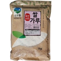 산과들 건식 국산 쌀가루100% 1kg, 3개