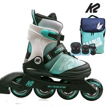 K2 안나주니어 민트 정품 2023 아동 인라인+가방+보호대, 가방+보호대-핑크세트