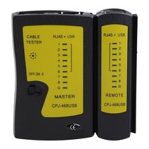 Rj45 USB 케이블 테스터 Lan 이더넷 CAT5 수리 차폐 라인 테스트 도구 드롭 쉬핑, 한개옵션0