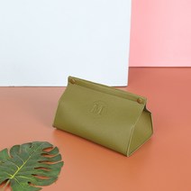 PU 재료 자동차 티슈 박스 [M] 인쇄 부드러운 피부 디자인 가정용 거실 데스크탑 조직 Allocator 욕실 액세서리, 하나, 3