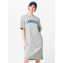 아키클래식 아키클래식 스탠다드핏 샌디에고 데일리 원피스 멜란지그레이 AKALSWO03124EX