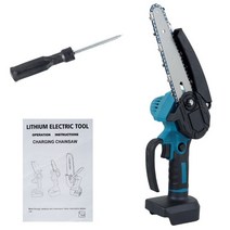 견고한 MAKITA 호환 18V 배터리 사용 무선 전기톱 4/6 인치 전정 체인톱 나무 커터 핸드헬드 원예 도구, 02 6 inch